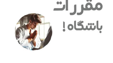 یک تکواندو کار در حال احترام به استاد